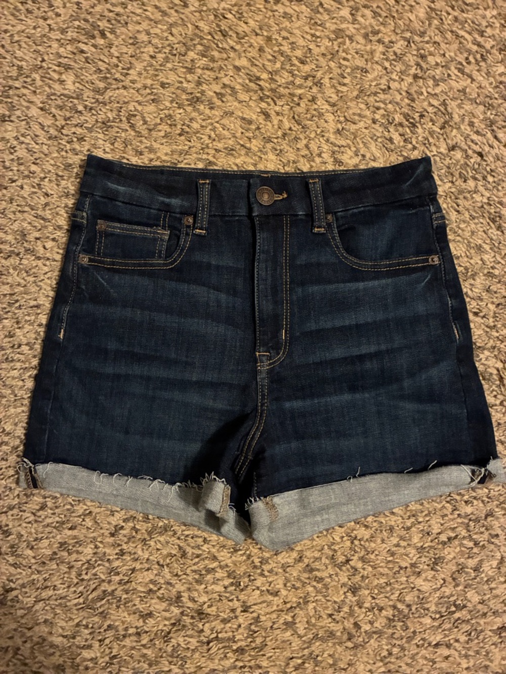 American Eagle curvy hi rise shortie -size 6